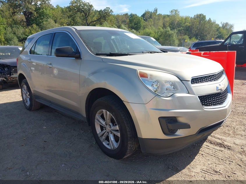 Vin: 2gnalbekxd1169834, lot: 46741592, chevrolet equinox ls 20131