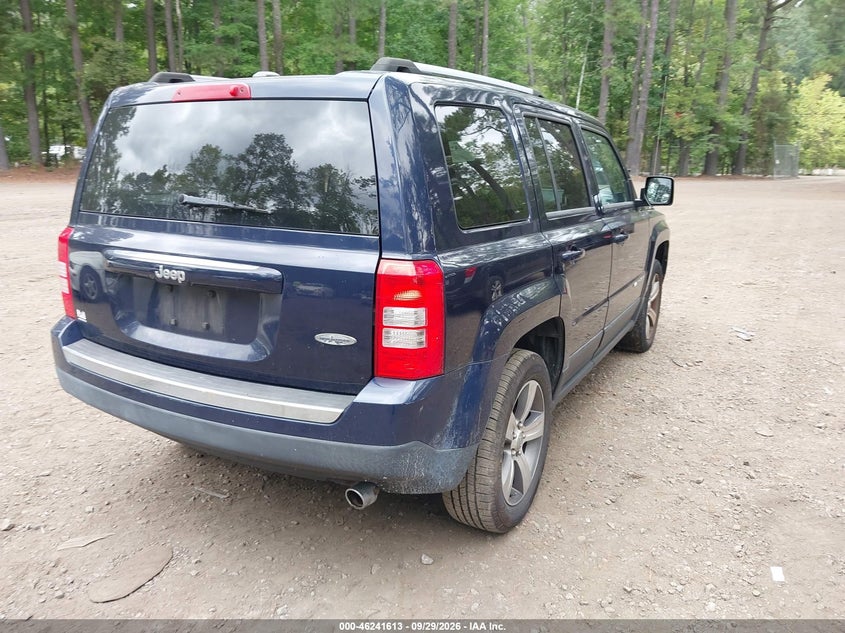Vin: 1c4njpfa7gd726369, lot: 46741607, jeep patriot high altitude edition 20164