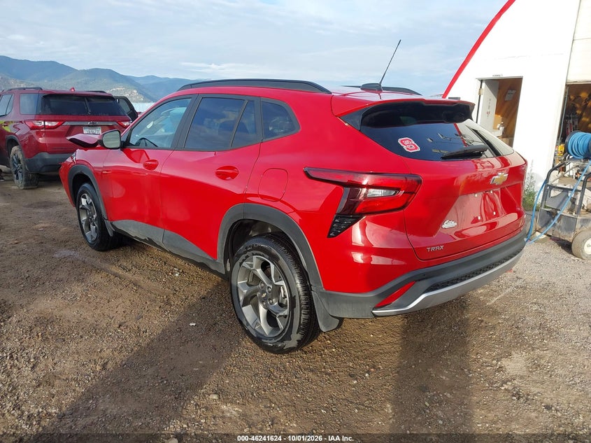 Vin: kl77lhep3tc069548, lot: 46741618, chevrolet trax fwd lt 20263