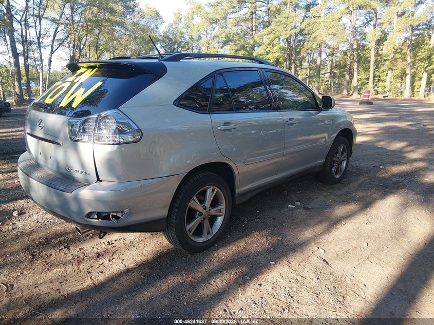 LEXUS RX 400H 2006 VIN JTJGW31U760004486