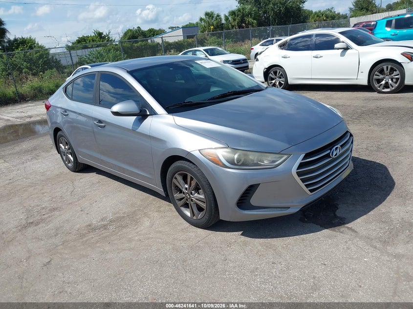 Vin: 5npd84lf8hh020741, lot: 46741635, hyundai elantra se 20171