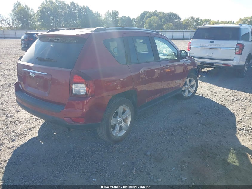 Vin: 1c4njcba0gd621493, lot: 46741677, jeep compass sport 20164