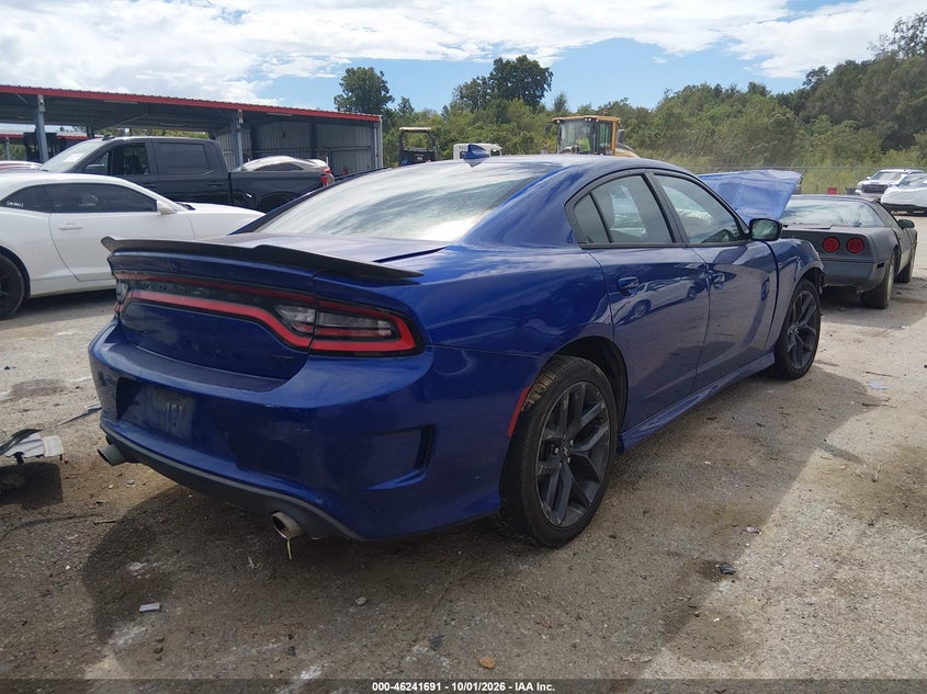 Vin: 2c3cdxhg5lh190670, lot: 46741685, dodge charger gt rwd 20204
