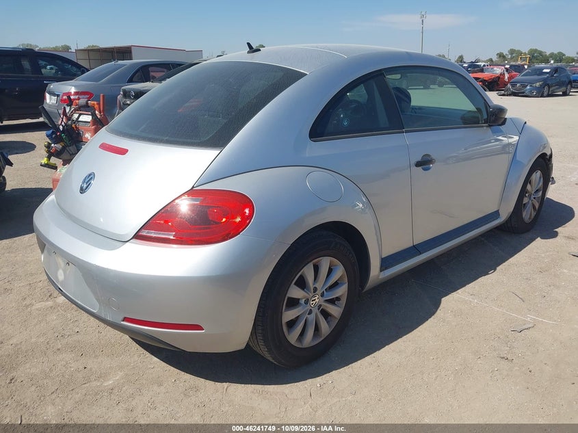 Vin: 3vwfp7at7em629540, lot: 46741742, volkswagen beetle 2.5l entry 20144