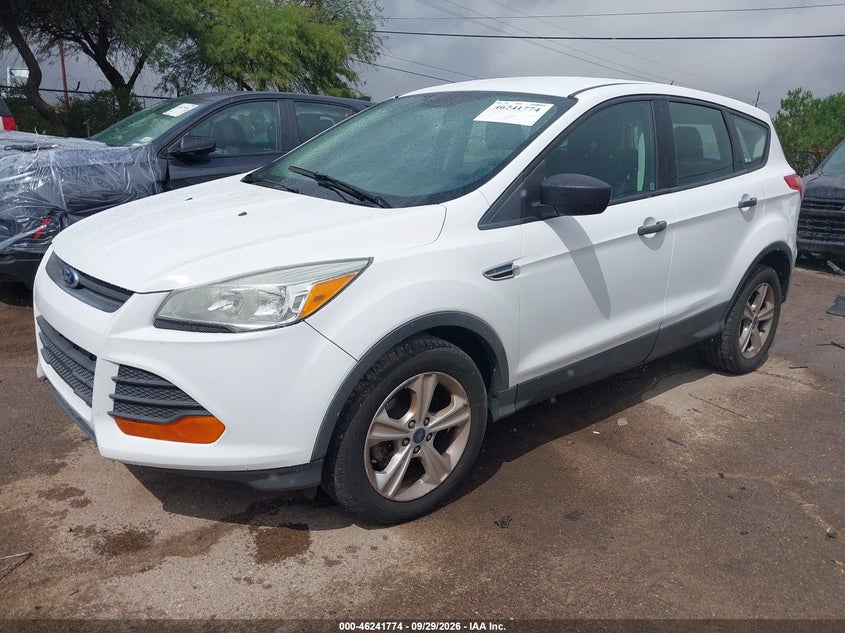 Vin: 1fmcu0f7xfua58071, lot: 46741768, ford escape s 20152