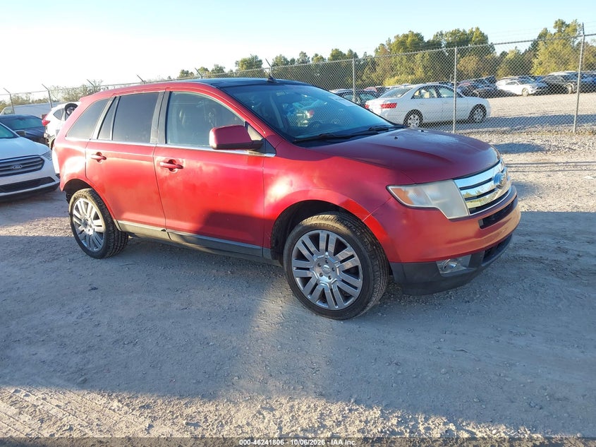2008 Ford Edge Limited, Правый зад, IAAI, VIN 2FMDK49CX8BA54735