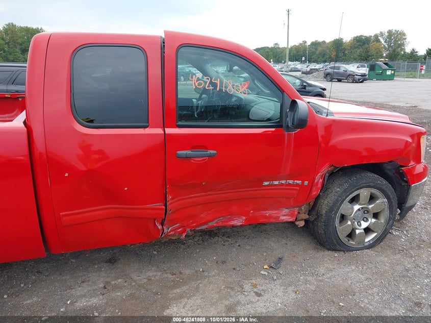 GMC SIERRA 1500 2009 VIN 1GTEK29089Z254112
