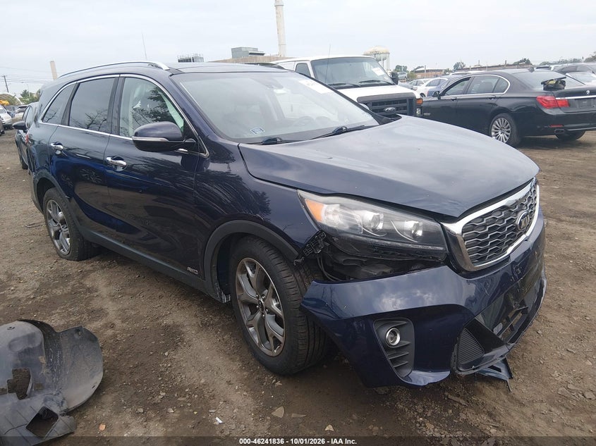 Vin: 5xyphda54kg604544, lot: 46741831, kia sorento 3.3l ex sport 20191