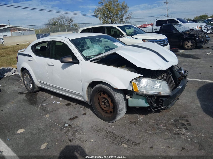Vin: 1c3cdzab7en217825, lot: 46741860, dodge avenger se 20141