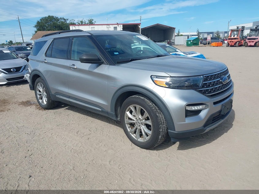 Vin: 1fmsk7dh7mgb40602, lot: 46741876, ford explorer xlt 2021 img_1
