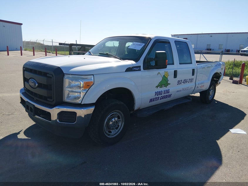 2014 Ford F-250 Xl, Left Side, IAAI, VIN 1FT7W2B66EEB86793 — photo 2