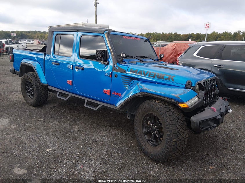 Vin: 1c6hjtagxnl169663, lot: 46741915, jeep gladiator willys 4x4 2022 img_1