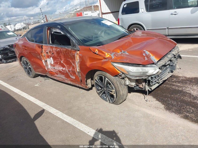 Vin: 3n1ab8dv5ly280045, lot: 46741919, nissan sentra sr xtronic cvt 20201