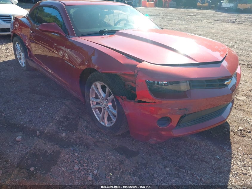 Vin: 2g1fb1e36f9292337, lot: 46741932, chevrolet camaro 2ls 20151