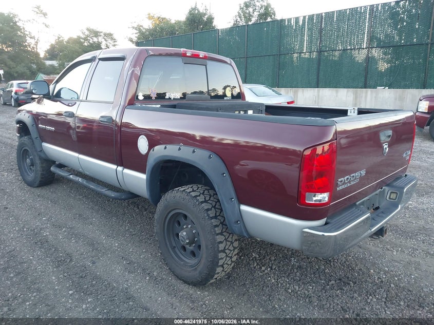 DODGE RAM 2500 2003 VIN 3D7KU28D83G809798
