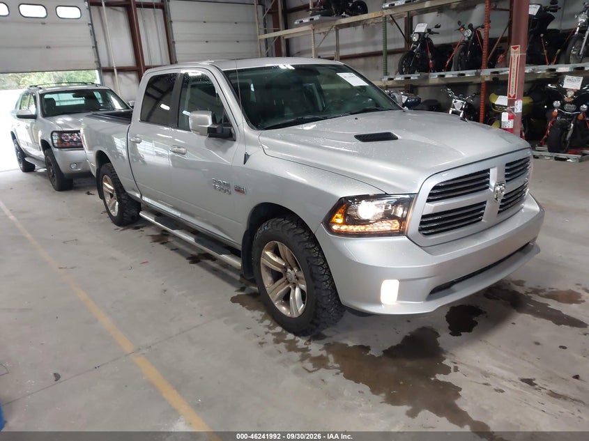 Vin: 1c6rr7ut1gs168780, lot: 46741986, ram 1500 sport 20161