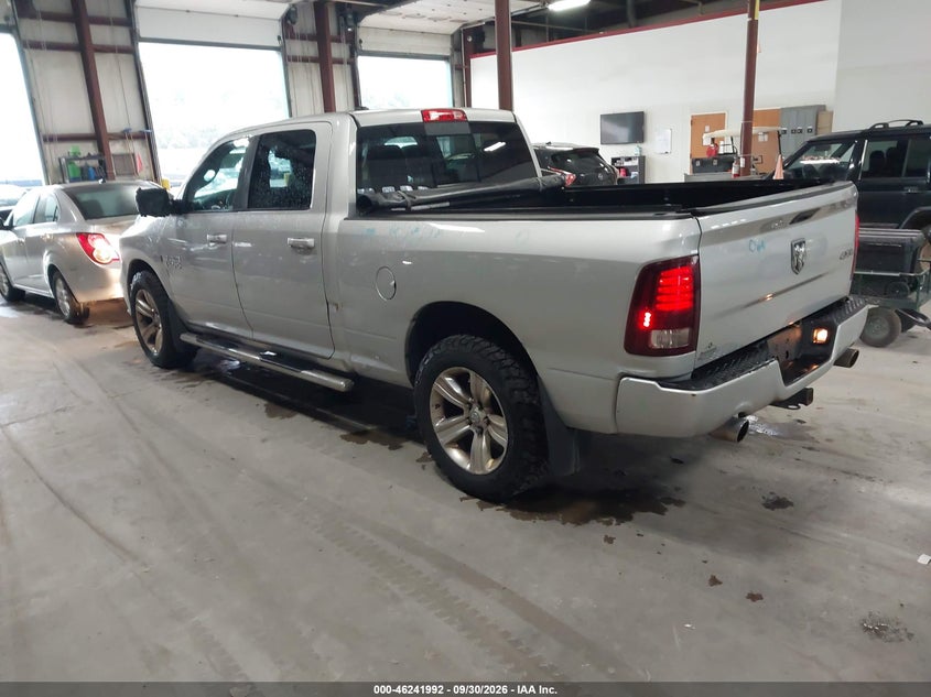 Vin: 1c6rr7ut1gs168780, lot: 46741986, ram 1500 sport 20163