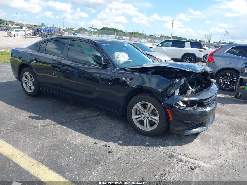 Vin: 2c3cdxbg9ph613359, lot: 46741996, dodge charger sxt 20231