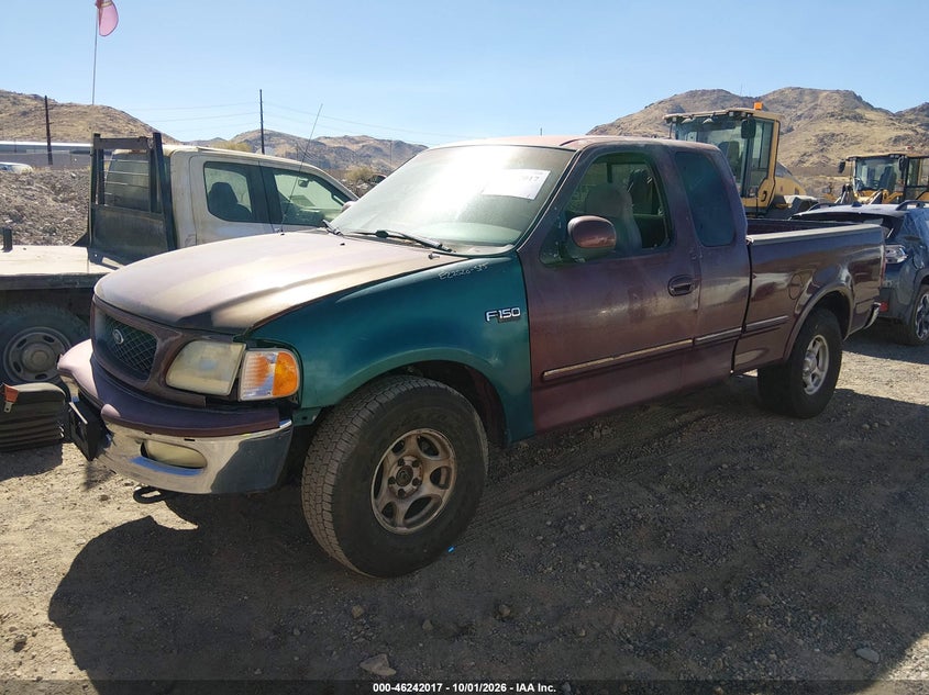 1998 Ford F-150 Lariat/Standard/Xl/Xlt, Обычный износ, IAAI, VIN 1FTZX18W2WKA25402 — фото 2