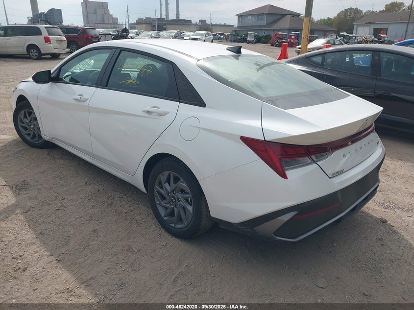 Vin: kmhlm4dj7tu192487, lot: 46742014, hyundai elantra hybrid blue 20263