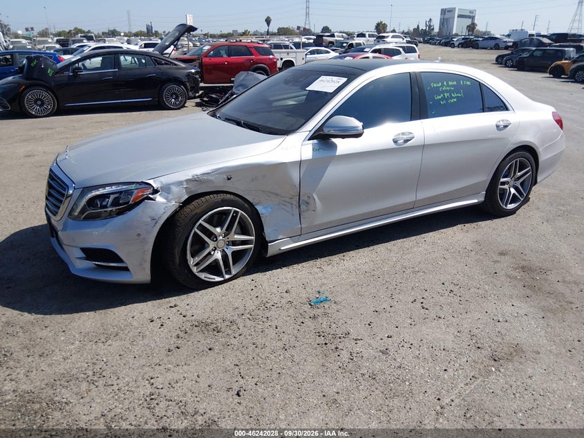 Vin: wddug8fb6ga211864, lot: 46742022, mercedes-benz s 550 4matic 20162