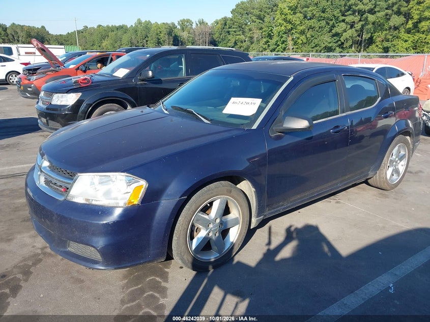 Vin: 1c3cdzag3dn750572, lot: 46742033, dodge avenger se v6 20132