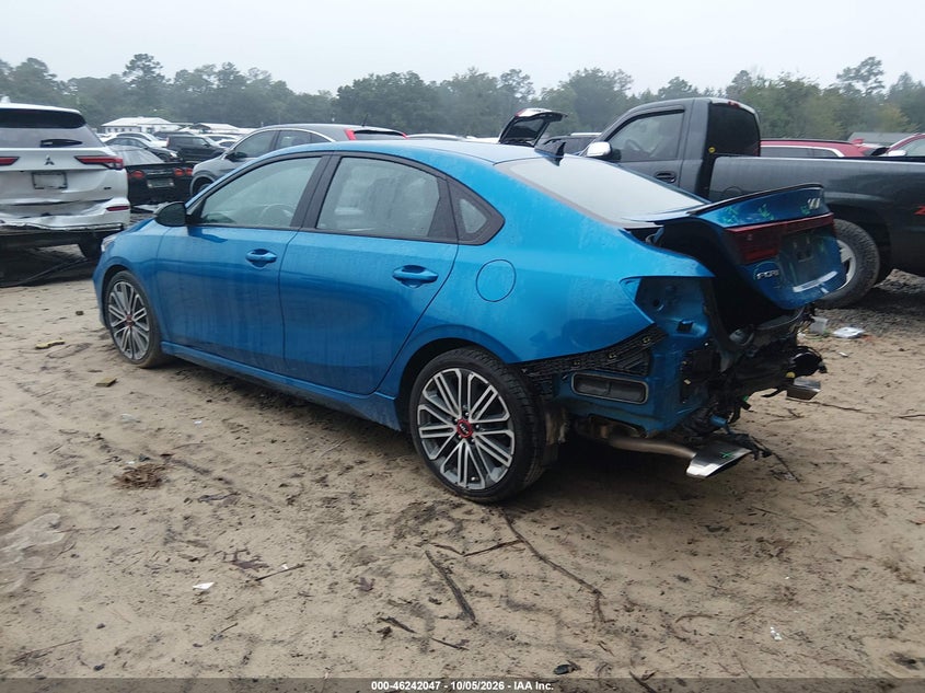 Vin: 3kpf44ac7pe632395, lot: 46742041, kia forte gt 20233