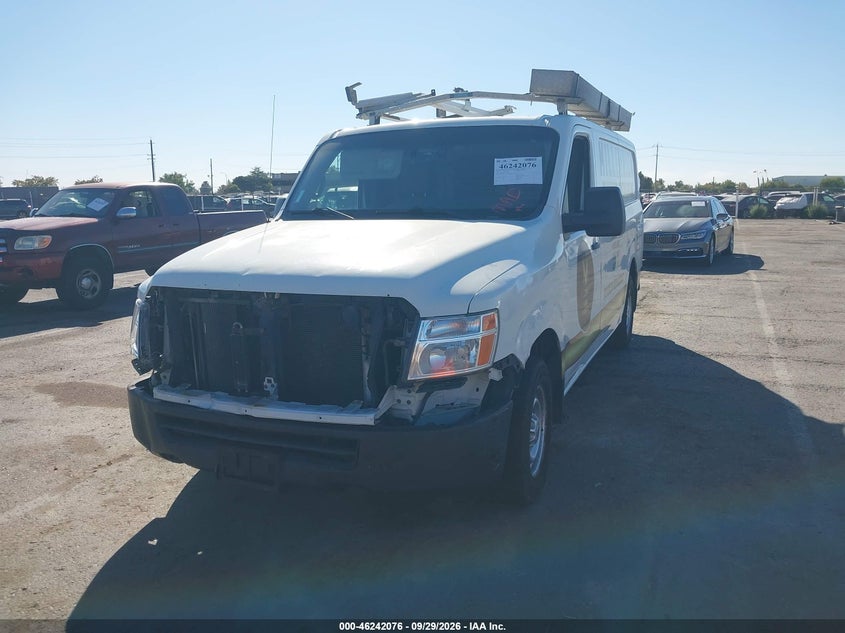 Vin: 1n6bf0kx8en104373, lot: 46742070, nissan nv cargo nv2500 hd s v6 20142
