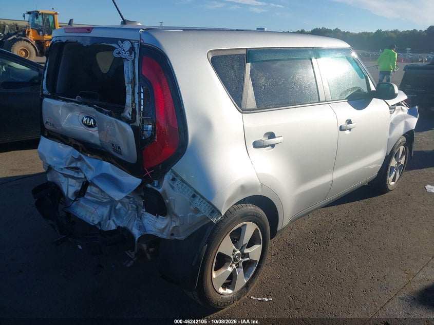 Vin: kndjn2a27h7419578, lot: 46742099, kia soul 20174