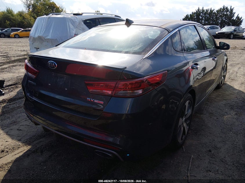 Vin: 5xxgw4l29hg167405, lot: 46742112, kia optima sx turbo 20174
