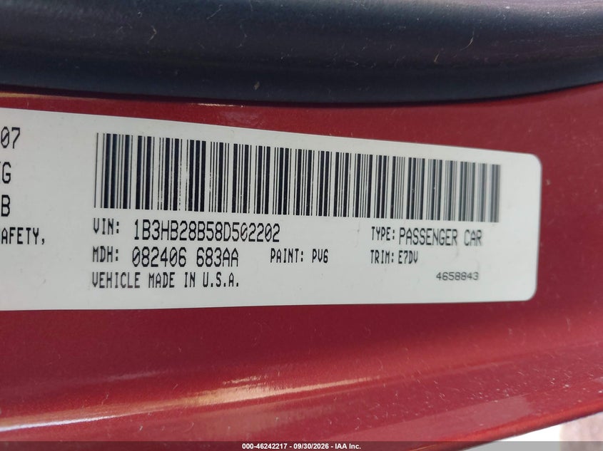 2008 DODGE CALIBER SE · Фото 9