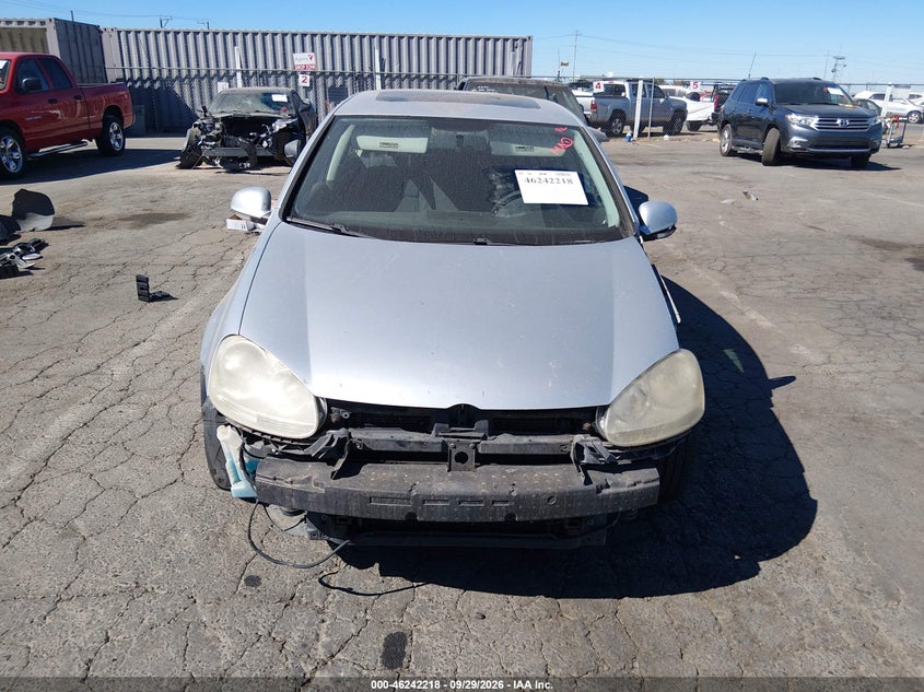 VOLKSWAGEN RABBIT 2007 VIN WVWDS71KX7W277220