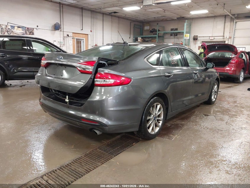 Vin: 3fa6p0hd0hr345642, lot: 46742237, ford fusion se 20174