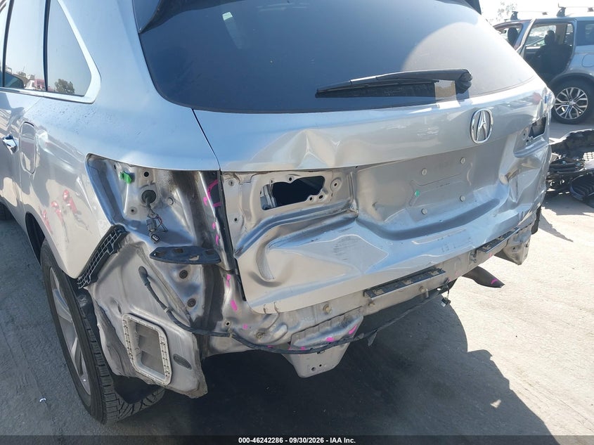 ACURA MDX 2016 VIN 5FRYD3H28GB014298