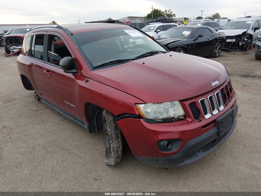 Vin: 1c4njdbb1cd582745, lot: 46742321, jeep compass sport 2012 img_1