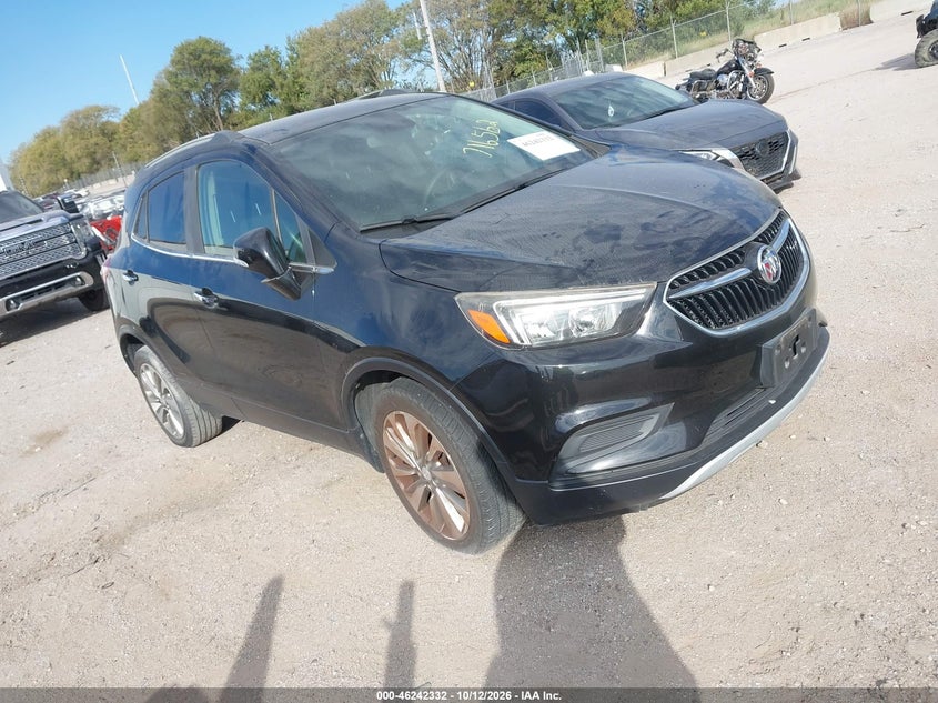 Vin: kl4cjasb0hb035629, lot: 46742326, buick encore preferred 20171