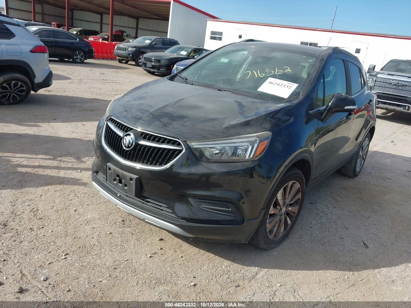Vin: kl4cjasb0hb035629, lot: 46742326, buick encore preferred 20172