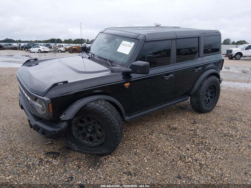Vin: 1fmee9bp0sla72903, lot: 46742349, ford bronco badlands 20252