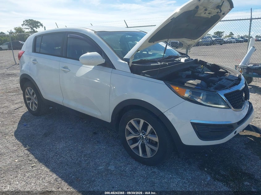 Vin: kndpb3ac5g7809093, lot: 46742359, kia sportage lx 20161