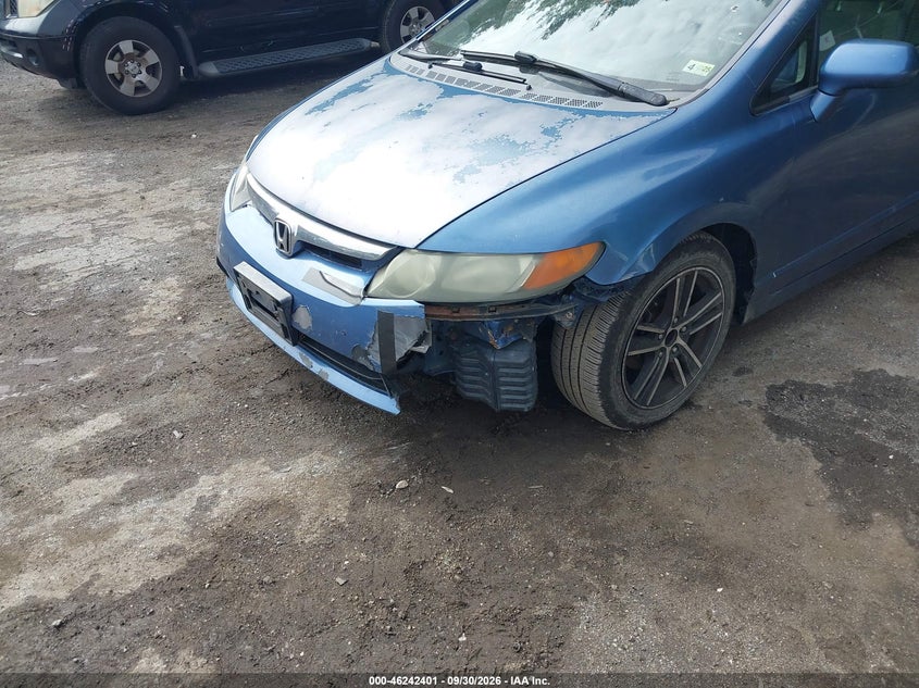 HONDA CIVIC SDN 2008 VIN 2HGFA16568H518283