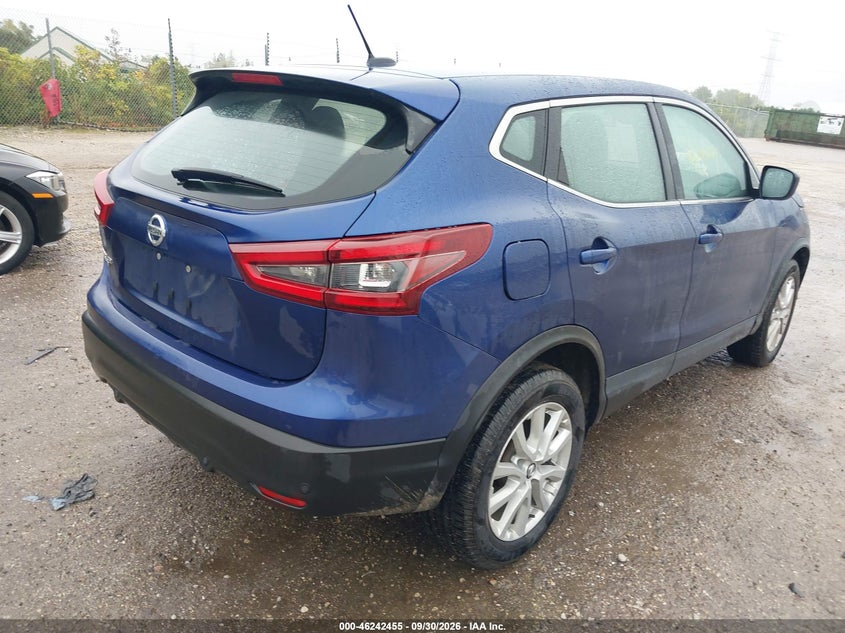 Vin: jn1bj1av1mw313991, lot: 46742449, nissan rogue sport s fwd xtronic cvt 20214