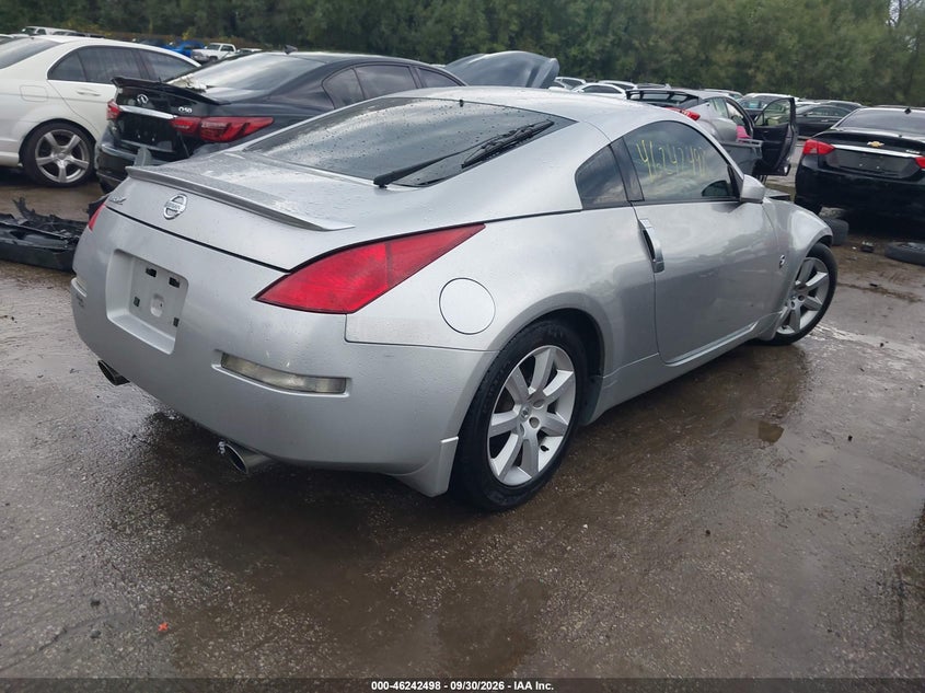 NISSAN 350Z 2003 VIN JN1AZ34E53T001930