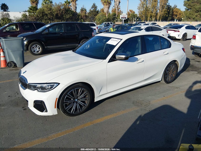 Vin: wba5u7c04laf54316, lot: 46742506, bmw m340i 20202