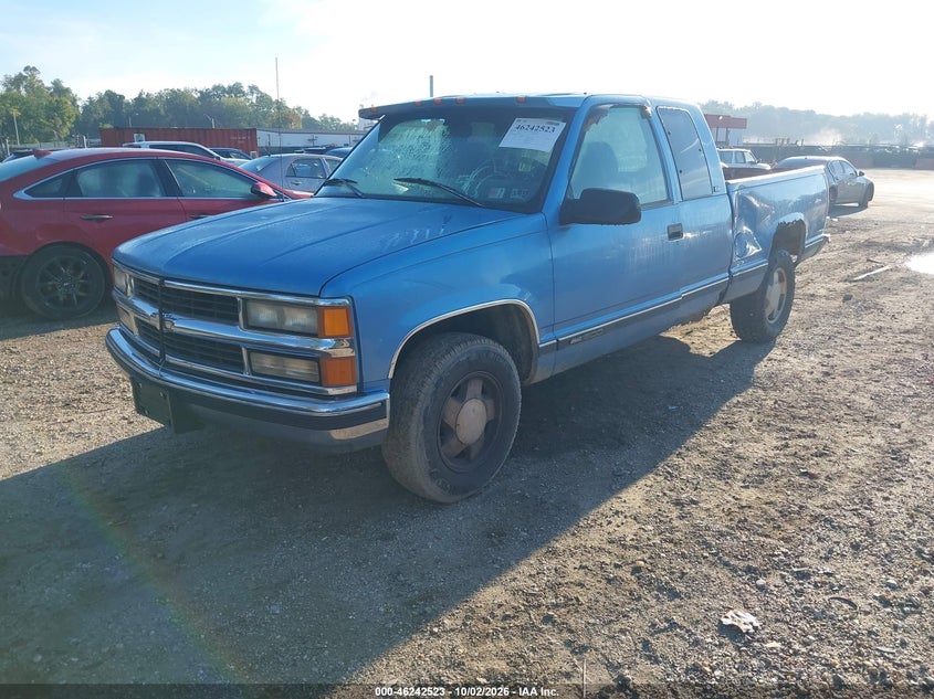 GMC SIERRA 1996 VIN 2GTEK19R7T1545726