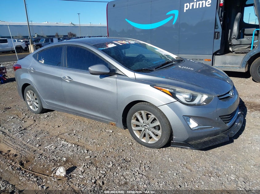 Vin: kmhdh4ae2fu354191, lot: 46742574, hyundai elantra se 20151