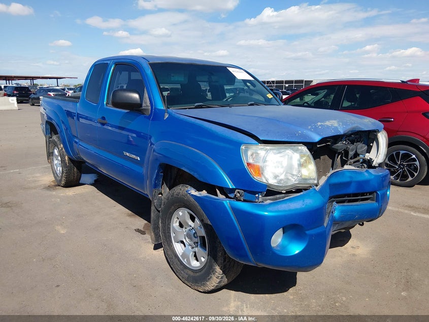 2008 Toyota Tacoma Prerunner V6, Левый бок, IAAI, VIN 5TETU62N08Z523110