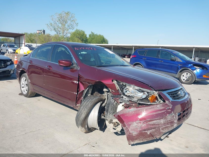 Vin: 1hgcp2f8xaa094127, lot: 46742687, honda accord 2.4 ex-l 20101