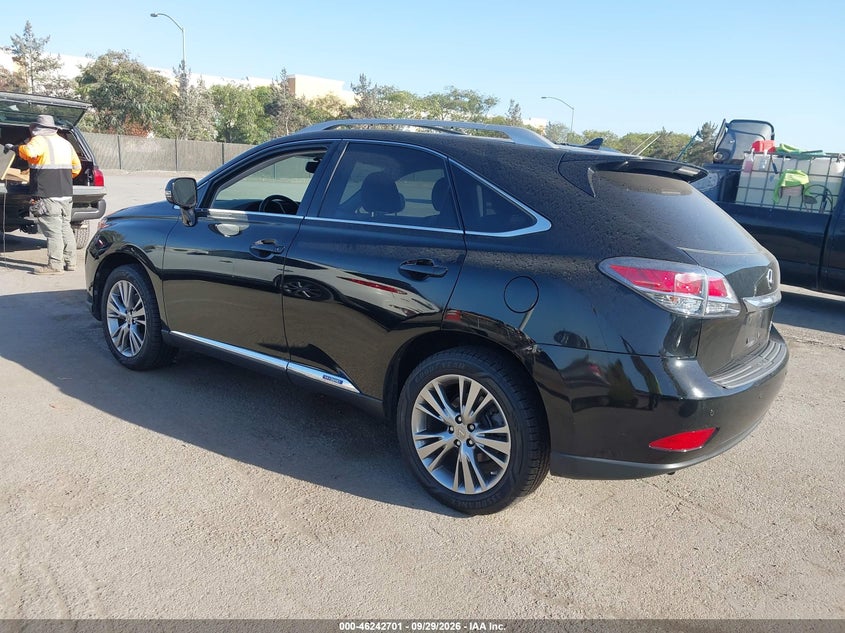 LEXUS RX 450H 2013 VIN JTJBC1BA3D2052662