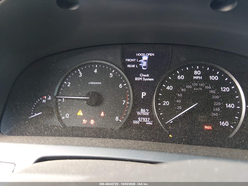 LEXUS LS 460 2017 VIN JTHBL5EF9H5144055