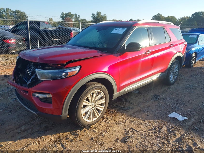 Vin: 1fmsk8fh1lga76140, lot: 46742761, ford explorer limited 20202
